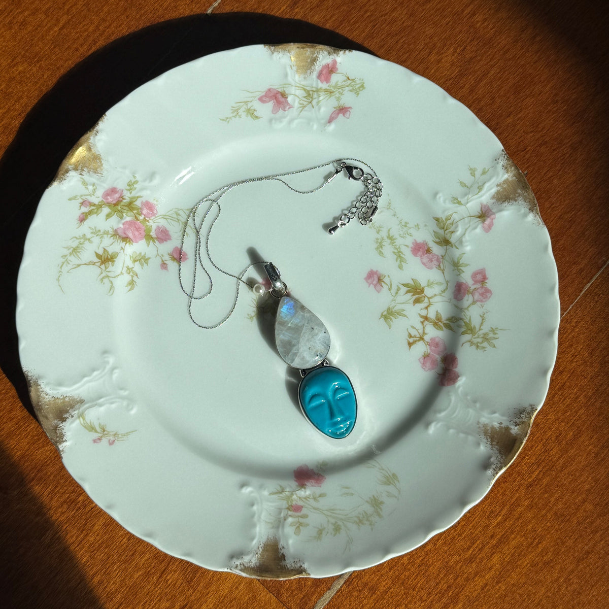 Moon Face Pendant
