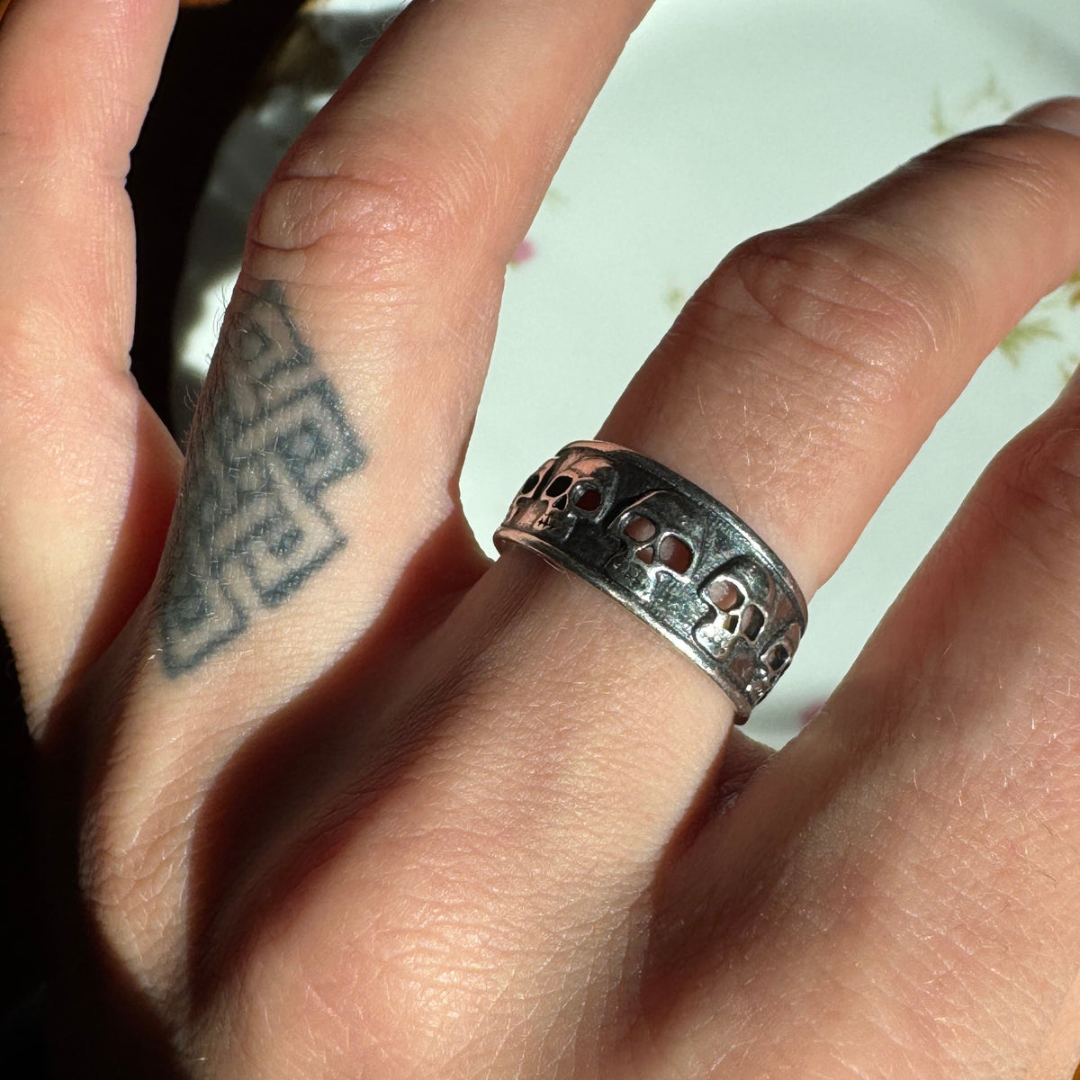 Skull Wrap Around Ring