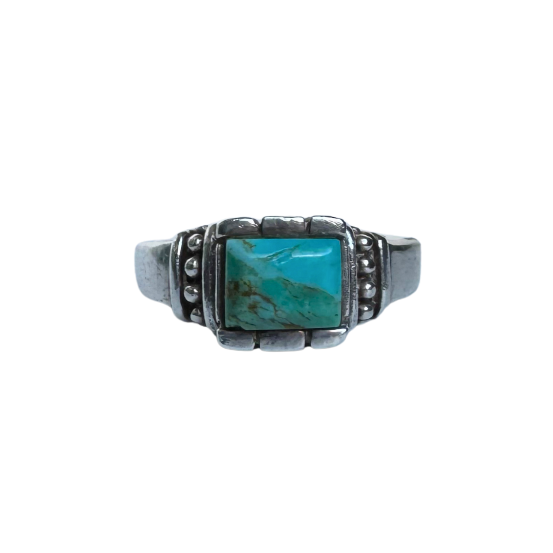 Square Turquoise Ring