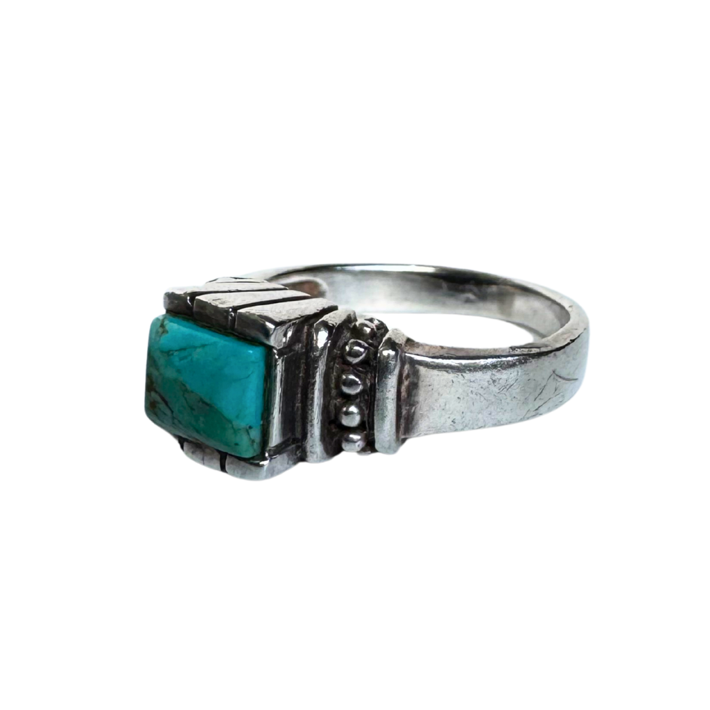 Square Turquoise Ring