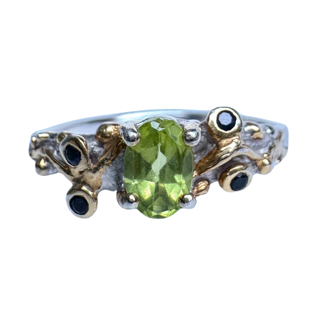 Peridot Garden Ring