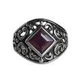 Gothic Silver Statement Ring